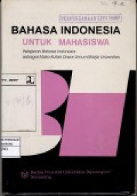 Image of Bahasa Indonesi untuk mahasiswa