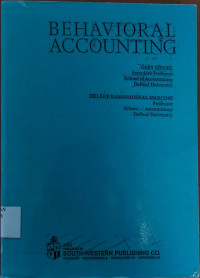 Image of Behavioral Accounting