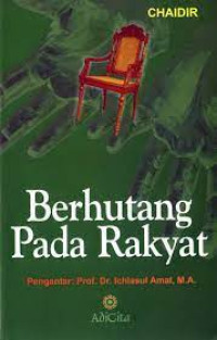 Image of Berhutang pada rakyat