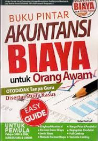 Image of Buku pintar akuntansi biaya untuk orang awam