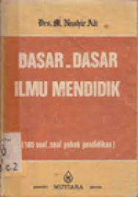 Image of Dasar-dasar ilmu mendidik