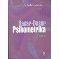 Image of Dasara-dasar psikometrika