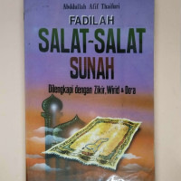 Image of Fadilah salat-salat sunah