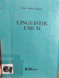 Image of Linguistik Umum