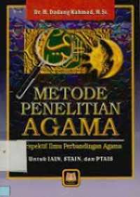 Image of Metode penelitian agama