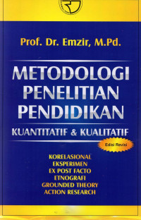 Image of Metodologi penelitian pendidikan kuantitatif & kualitatif