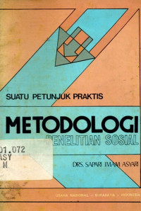 Image of Metodologi penelitian sosial