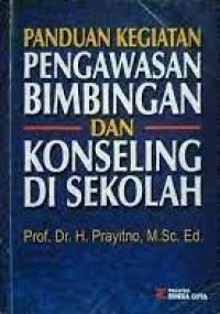 Image of Panduan kegiatan pengawasan bimbingan dan konseling di sekolah