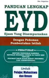 Image of Panduan lengkap EYD