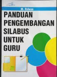 Image of Panduan pengembangan silabus untuk guru