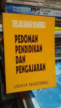 Image of Pedoman pendidikan dan  pengajaran