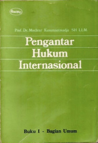 Image of Pengantar hukum internasional