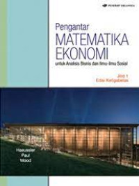 Image of Pengantar matematika ekonomi