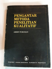 Image of Pengantar metoda penelitian kualitatif