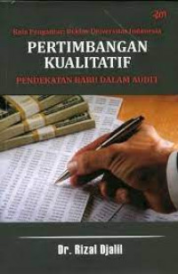 Image of Pertimbangan kualitatif pendekatan baru dalam audit
