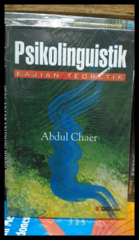 Image of Psikolinguistik kajian teoretik
