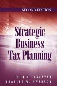 Image of Strategic business tax planning