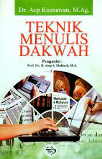 Image of Teknik Menulis Dakwah