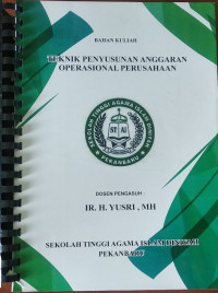Image of Teknik penyusunan anggaran operasional perusahaan