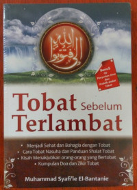 Image of Tobat sebelum terlambat